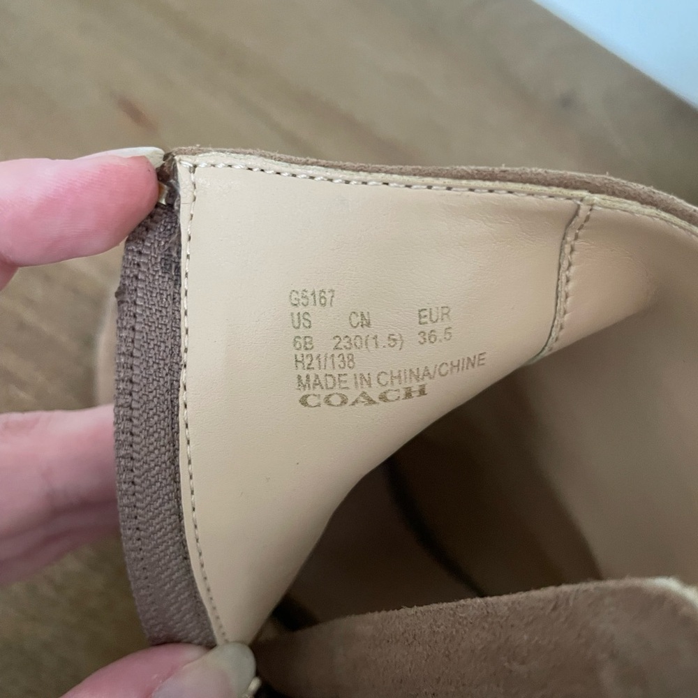 Coach Peep-Toe Remi Booties - Picture 5 of 7